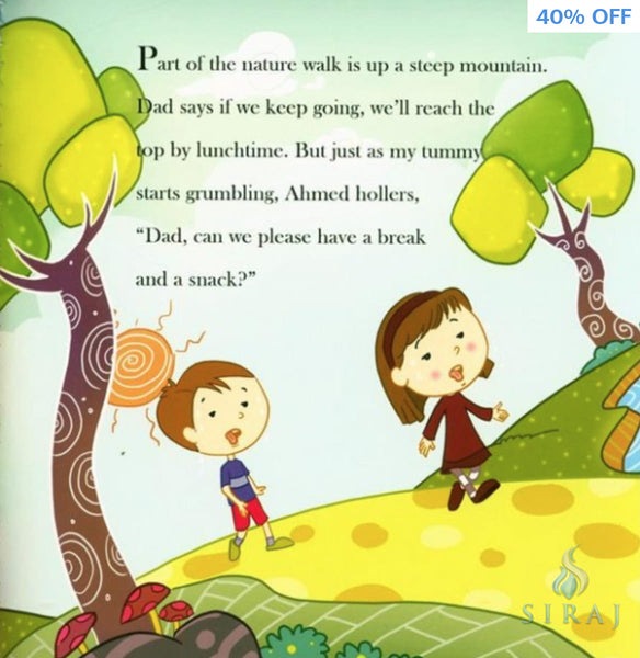 Faatimah & Ahmed: High Up On A Mountain - Childrens Books - Dakwah Corner Publications