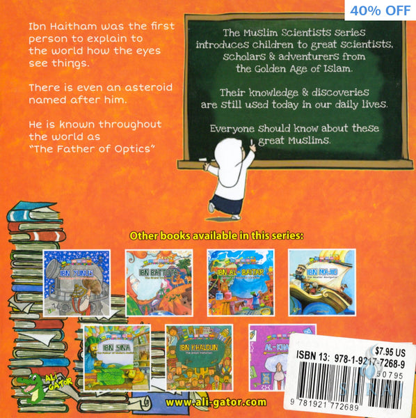 Ibn Al Haitham: The Father of Optics - Children’s Books - Ali Gator