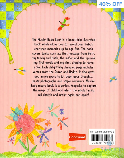 Muslim Baby Book For Girls - Childrens Books - Goodword Books