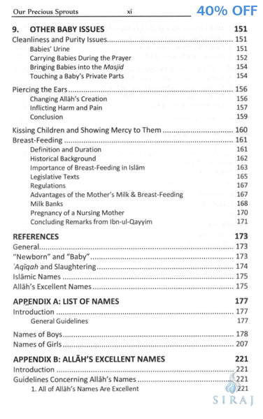 (The Muslim Family Book 4 Revised) Our Precious Sprouts: Islamic Regulations For Newborns - Hardcover - Islamic Books - Al-Kitaab & 