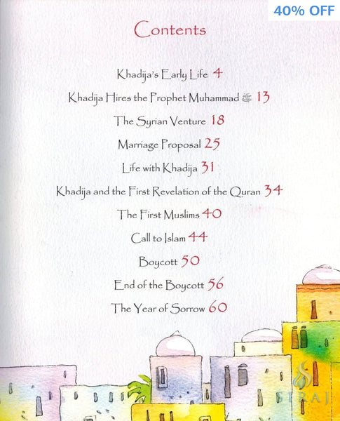 The Story Of Khadija: The First Muslim And The Wife of the Prophet Muhammad (Hardcover) - Childrens Books - Goodword Books