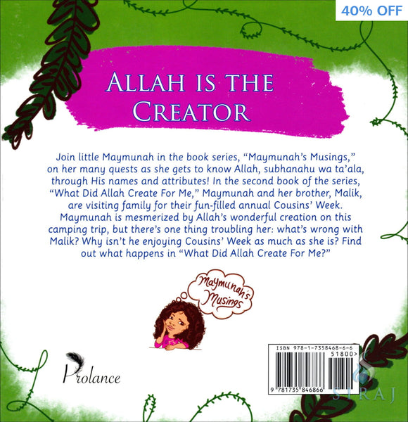 What Did Allah Create For Me? - Children’s Books - Prolance