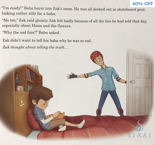 Zak and His Little Lies - Childrens Books - The Islamic Foundation