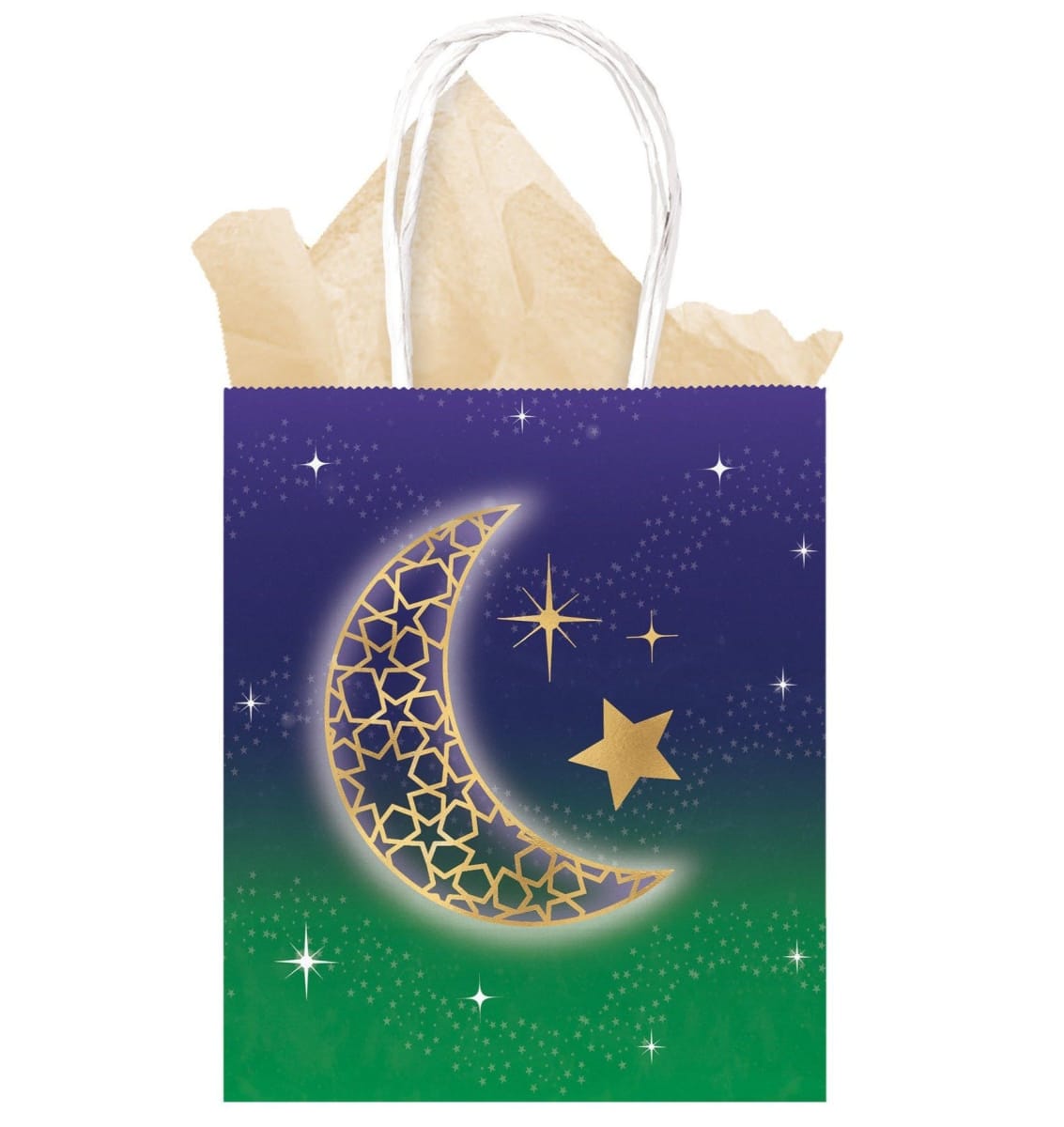 KYMY 100 pcs Eid Mubarak Gift BagsRamadan Muslim Paper Bags for Eid  HolidayMuslim Islamic Eid Favor Handle Paper Bags for Eid Party  Decorations Blue  Amazonin Home  Kitchen